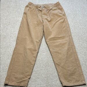 H&M Kids' Casual Corduroy Pants in Tan